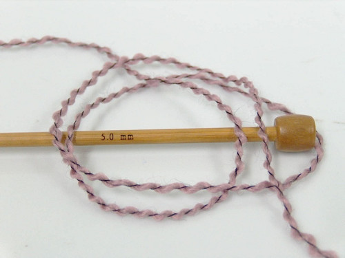 Boucle Mohair Růžová — foto 3