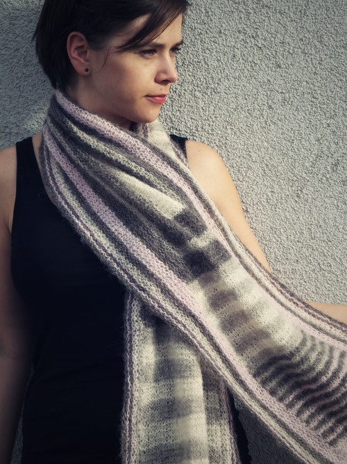 Šál Soft Geometry — foto 2
