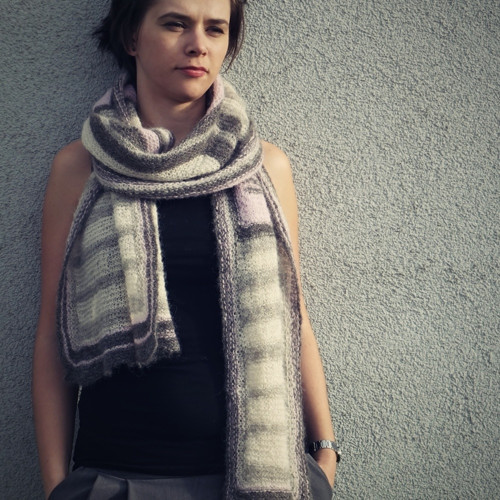 Šál Soft Geometry — foto 3