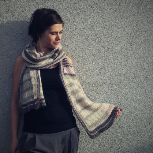 Šál Soft Geometry — foto 5
