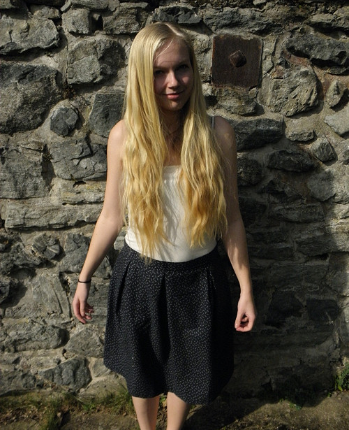 Skládaná sukně — foto 4