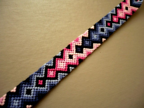 Modrorůžový náramek — foto 4