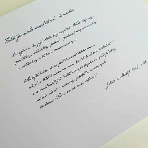 Svatební kniha, champagne — foto 3
