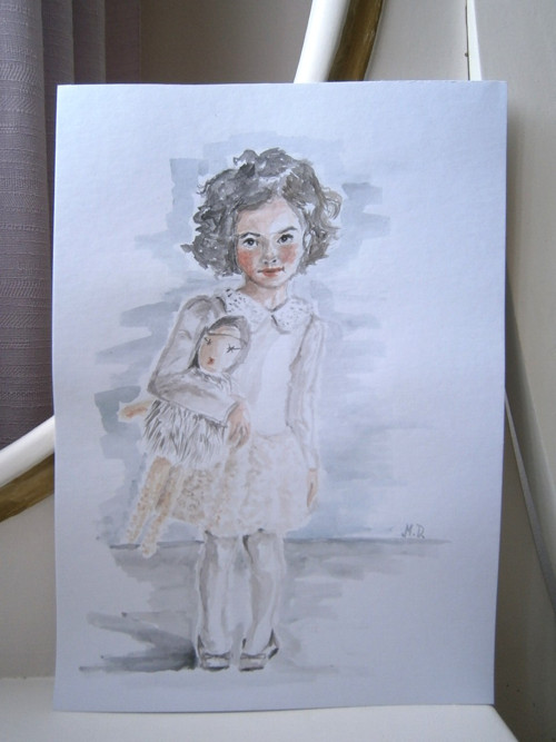 Dívenka s panenkou — foto 3