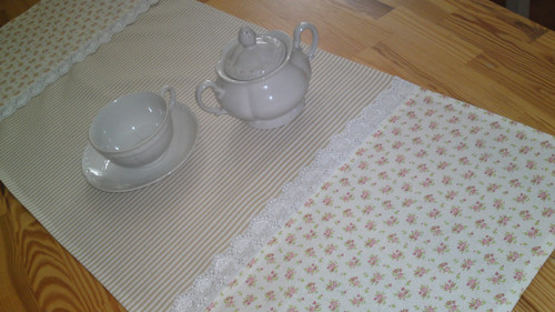 Napron jemné kytičky — foto 3