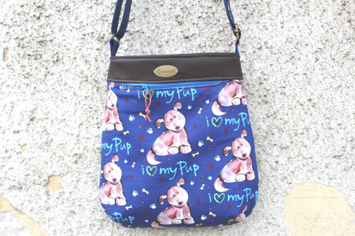 Crossbody kabelka Paw modrá — foto 3