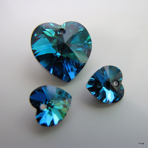 SWAROVSKI * ELEMENTS * Srdce sada * 3ks / bal — foto 3