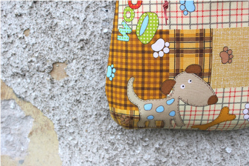 Crossbody kabelka Paw okrová — foto 5