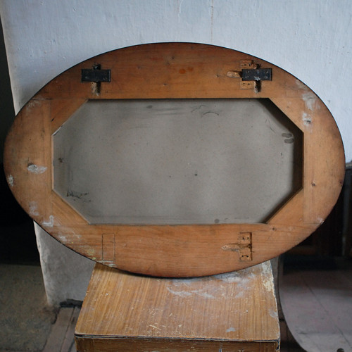 Oválné zrcadlo větší — foto 2