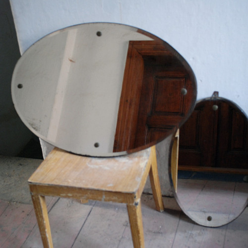 Oválné zrcadlo větší — foto 3