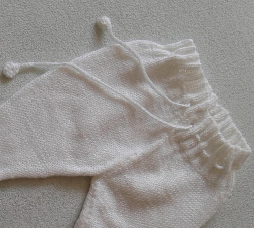 Ručně pletené dětské dupačky — foto 2
