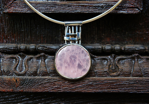 Nerezový náhrdelník ......" Pink mirror " — foto 2