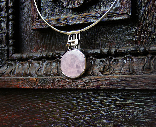 Nerezový náhrdelník ......" Pink mirror " — foto 5