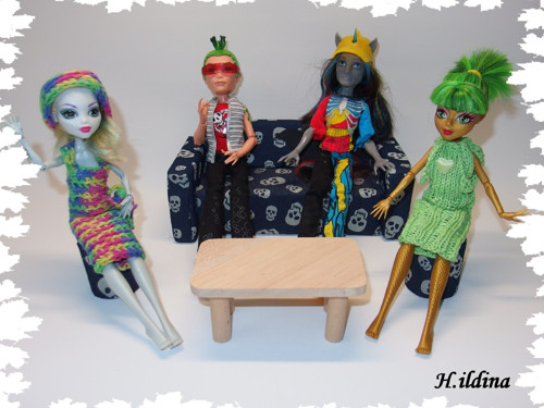 MONSTER HIGH - obývací pokoj — foto 4