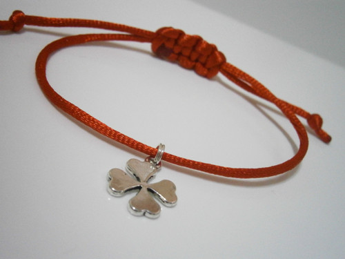 Kabbalah náramek (ochranný) - pro štěstí (macramé) — foto 2