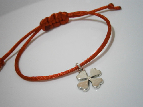 Kabbalah náramek (ochranný) - pro štěstí (macramé) — foto 3