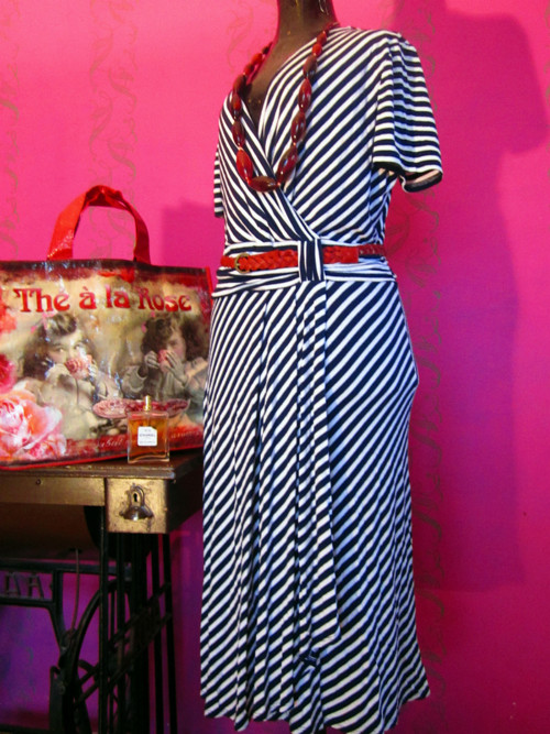 Šaty classic stripes — foto 2