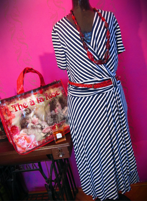 Šaty classic stripes — foto 3