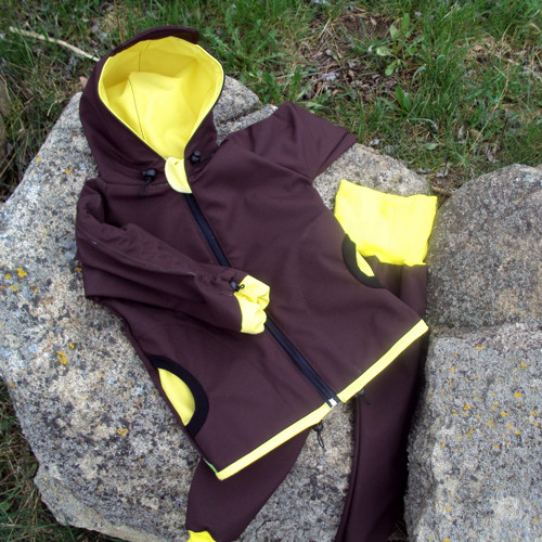 Rostoucí softshell. souprava 2-4 roky REZERVACE — foto 3