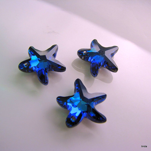 SWAROVSKI * ELEMENTS * Hvězda * 20mm * 1ks / bal — foto 2