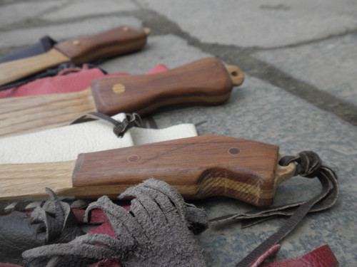 Dřevěný bowie knife — foto 3