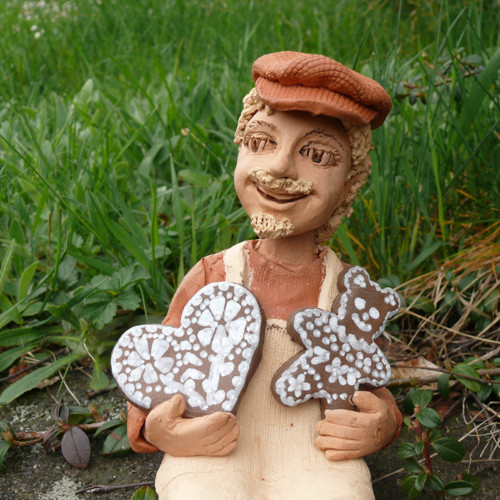 Perníkář-sedící,cca 20cm — foto 3