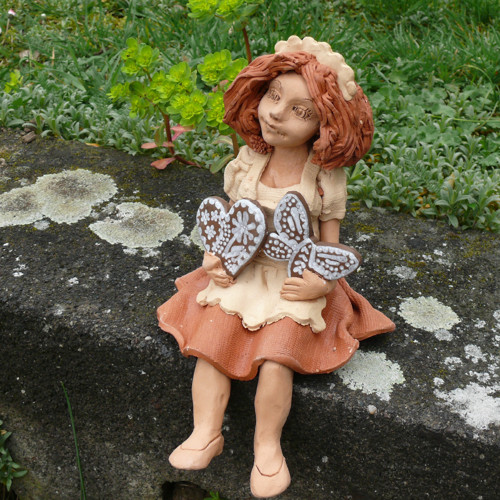 Perníkářka-sedící,cca 20cm — foto 2