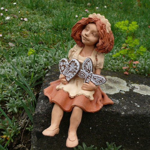 Perníkářka-sedící,cca 20cm — foto 3