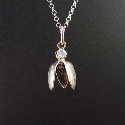Opálová sněženka..amulet — foto 2