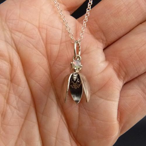 Opálová sněženka..amulet — foto 3