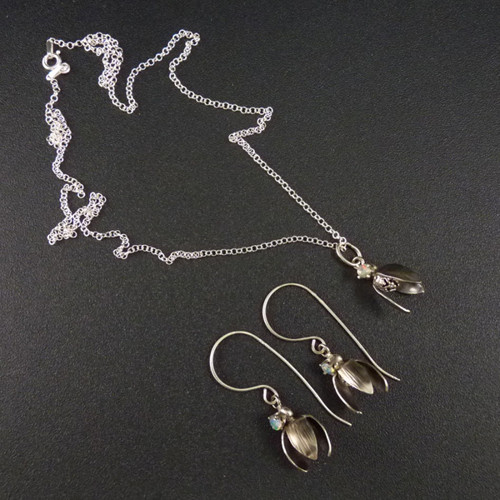 Opálová sněženka..amulet — foto 4
