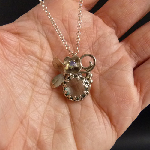 Opálový vílí čtyřlístek..amulet — foto 3