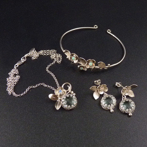 Opálový vílí čtyřlístek..amulet — foto 4