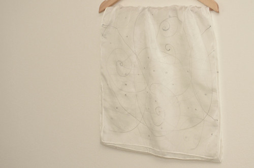 Hedvábná šála 180X45cm — foto 6