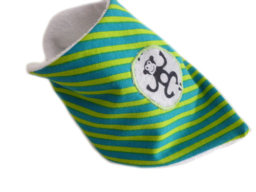 Dětský Šátek Na Krk-Úplet/Bambus Stripes Monkey — foto 5