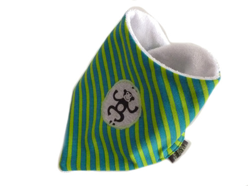 Dětský Šátek Na Krk-Úplet/Bambus Stripes Monkey — foto 3