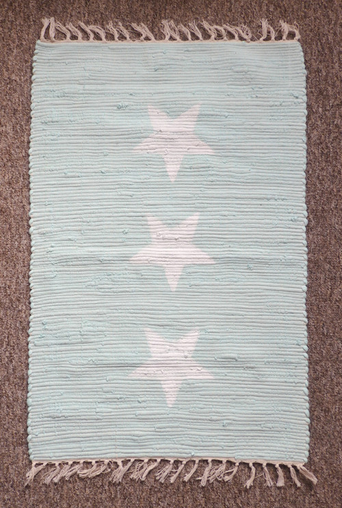 Mint kobereček s hvězdami 60x100cm — foto 2