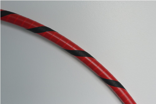 Obruč na hooping červeno-černá 95 cm — foto 2