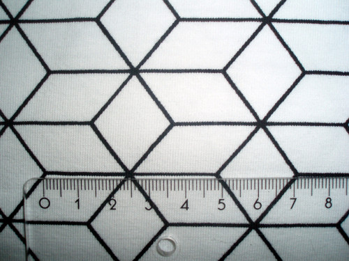 Úplet ČB kocky - biela — foto 3