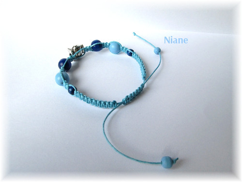 Jako ryba ve vodě - shamballa / macramé — foto 4