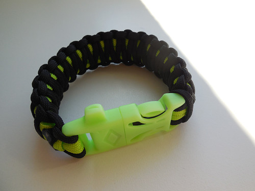 Paracord náramek Double (luminiscenční) — foto 3