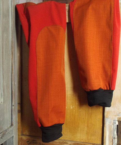 Kalhoty softshell oranž. cca 10 - 11let — foto 5