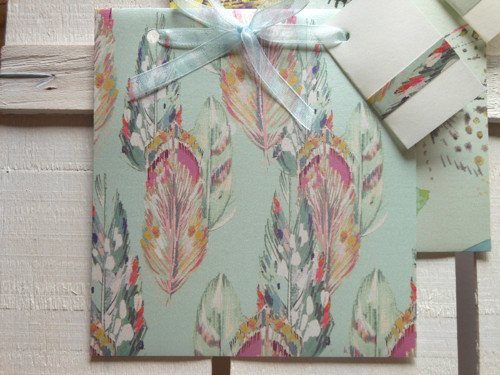 Ptačí pírka - obal na CD 13x14 cm — foto 5