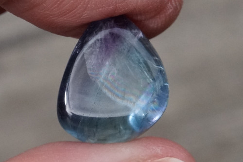 Výběrový modrý fluorit D2539 — foto 2