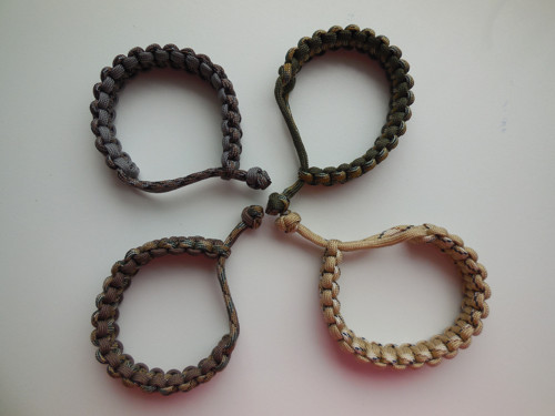 Paracord náramek - EDC - béžový — foto 2