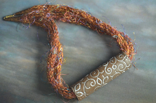 Filigrán zatočený - náhrdelník — foto 2