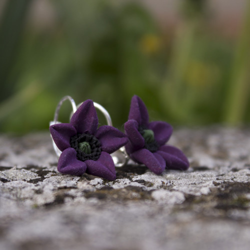 Plaménkové náušnice — foto 4