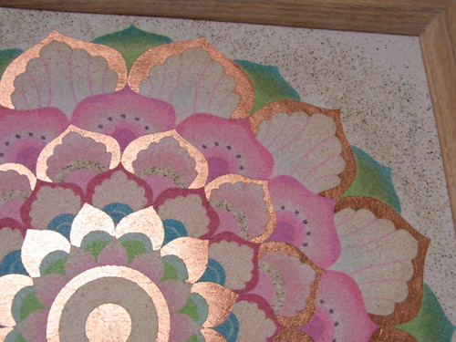 Autorská Písková Mandala — foto 3