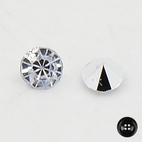 Broušené kamínky pr.6mm (36ks) - čirá — foto 2