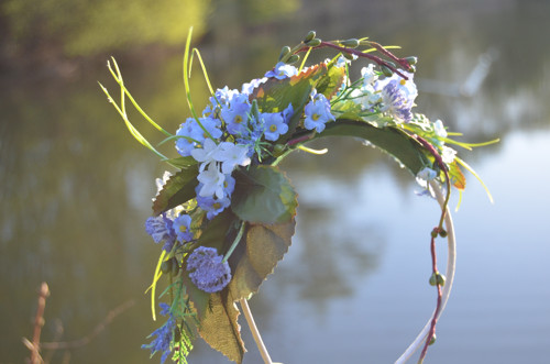 Potůčková víla - čelenka - fascinátor — foto 2